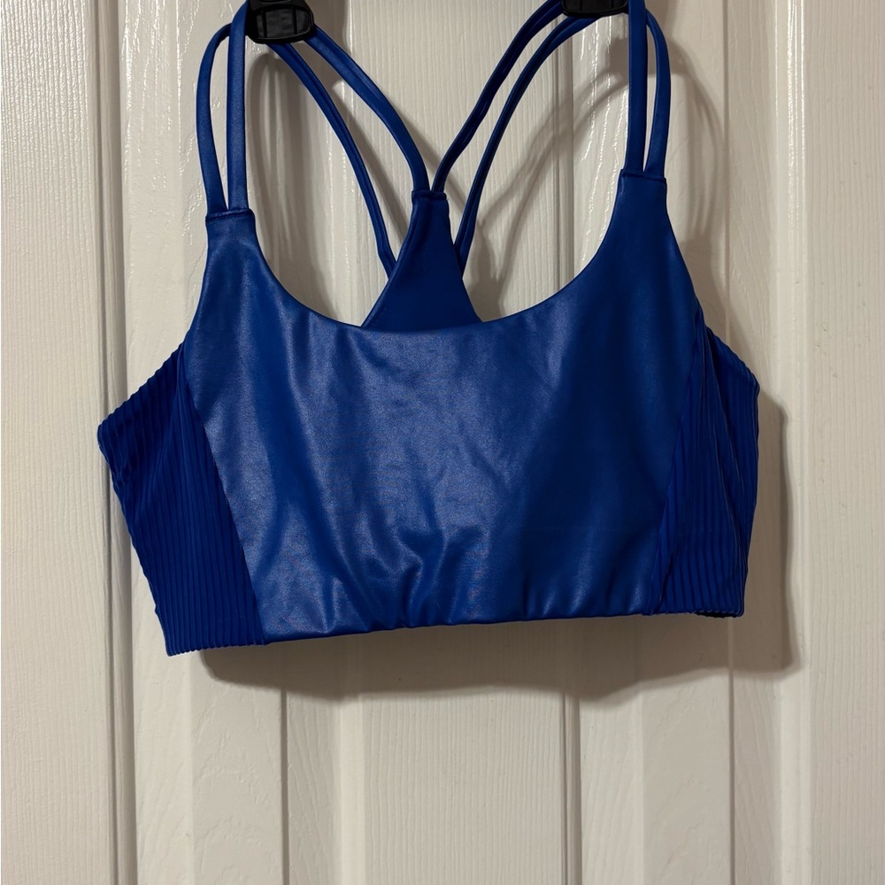 Fabletics Royal Blue Strappy Bralette